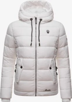 Marikoo Winterjassen Winterjas Taisaa Dames Wit -Marikoo 0384fcf52c0e03267ffeff1a5db15786