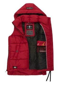 Marikoo Zarinaa - Bodywarmer - Blood Red -Marikoo 0cc5ae5f15ed4579a1f27ee38c8bbc46