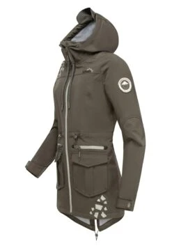 Marikoo Ulissaa - Regenjas - Dark Grey -Marikoo 0d7098d8de4548f5bdc2cb69c1a3338e