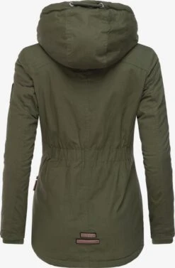 Marikoo Winterjassen Winterjas Bikoo Dames Kaki -Marikoo 0de4cc4bd879f6f127cb09376ad1f77b