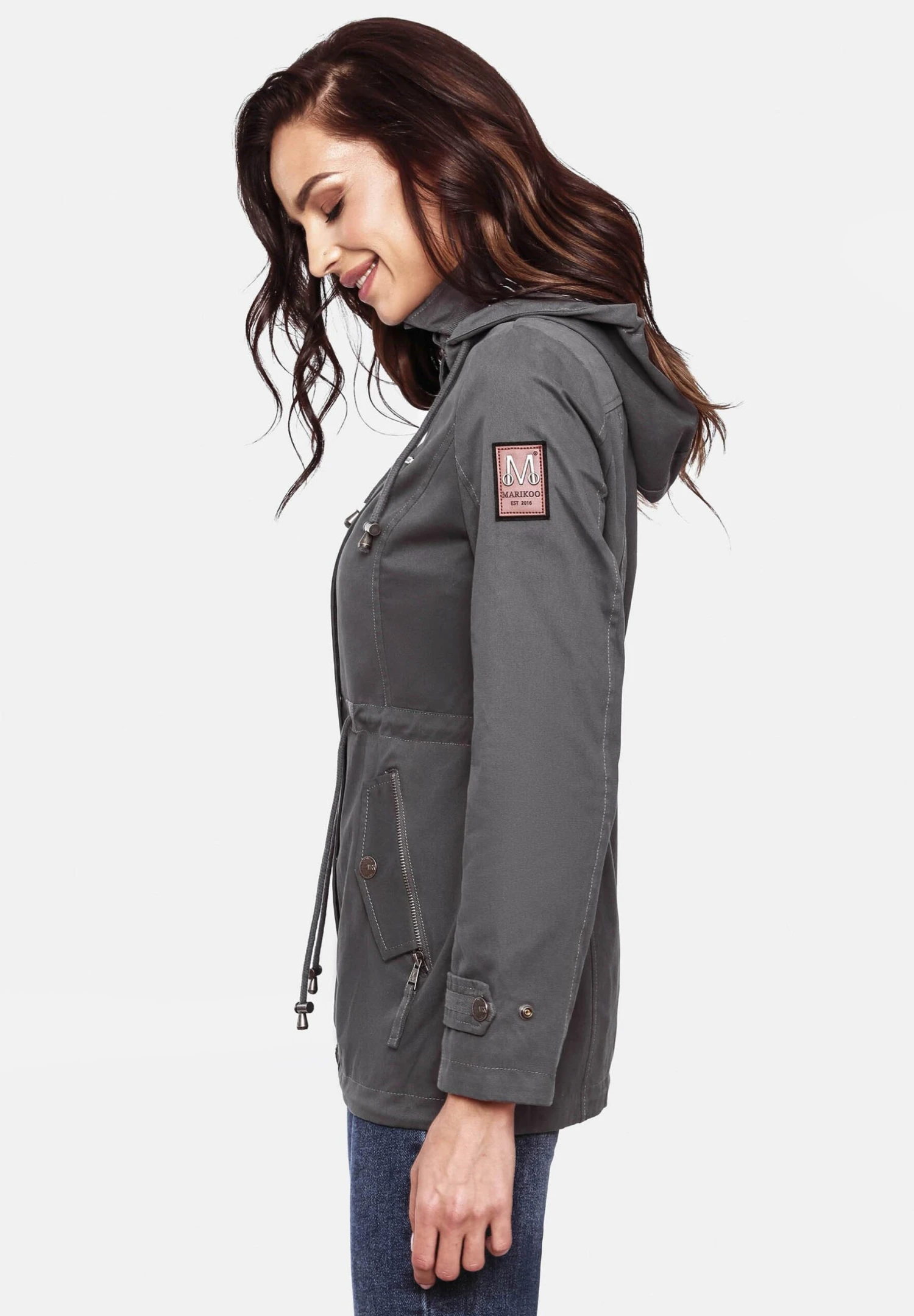 Marikoo Nyokoo - Parka - Dark Grey 3 Marikoo Nyokoo - Parka - Dark Grey - Afbeelding 3