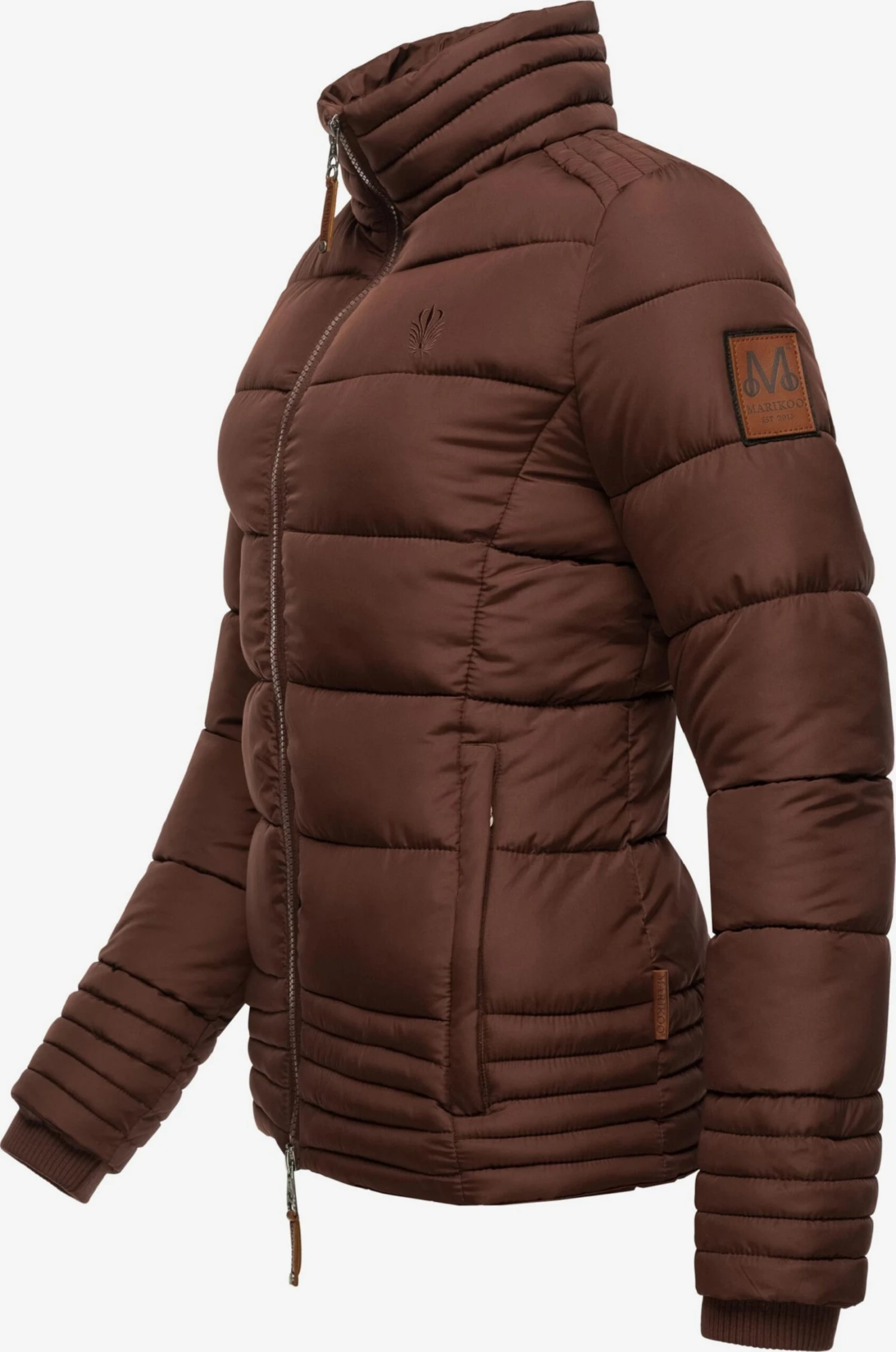 Marikoo Winterjassen Winterjas Sole Dames Chocoladebruin 4 Marikoo Winterjassen Winterjas Sole Dames Chocoladebruin - Afbeelding 4