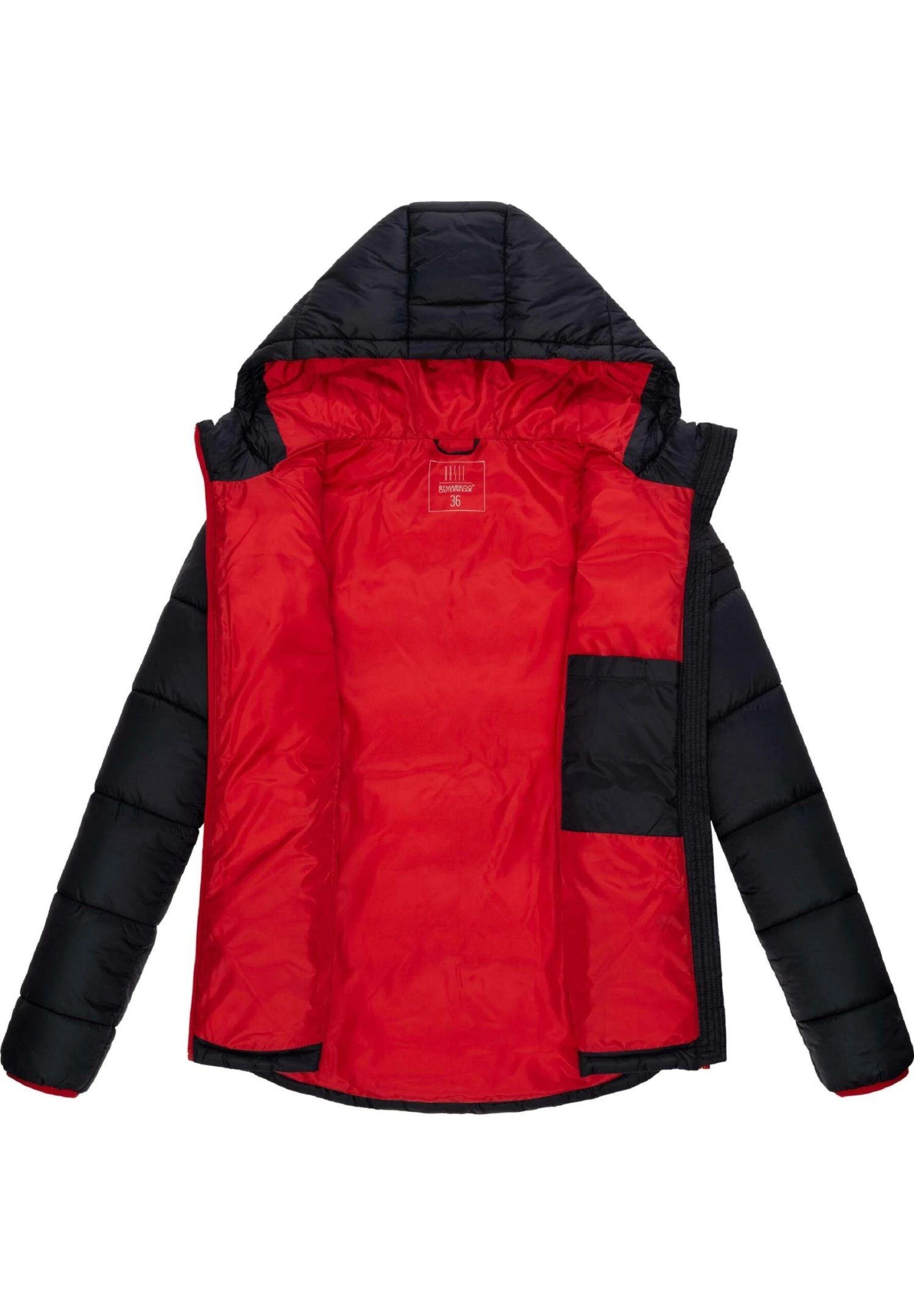 Marikoo Leandraa - Winterjas - Dark Blue 4 Marikoo Leandraa - Winterjas - Dark Blue - Afbeelding 4