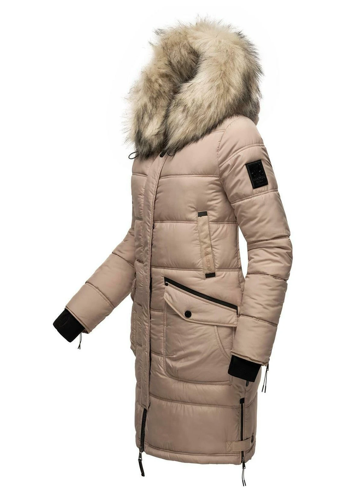 Marikoo Chaskaa - Winterjas - Taupe 7 Marikoo Chaskaa - Winterjas - Taupe - Afbeelding 7