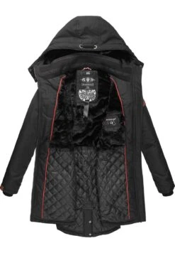 Marikoo Kamii - Winterjas - Black 10 Marikoo Kamii - Winterjas - Black -Marikoo 1b57578cb0124b238c276de8c93d32f2