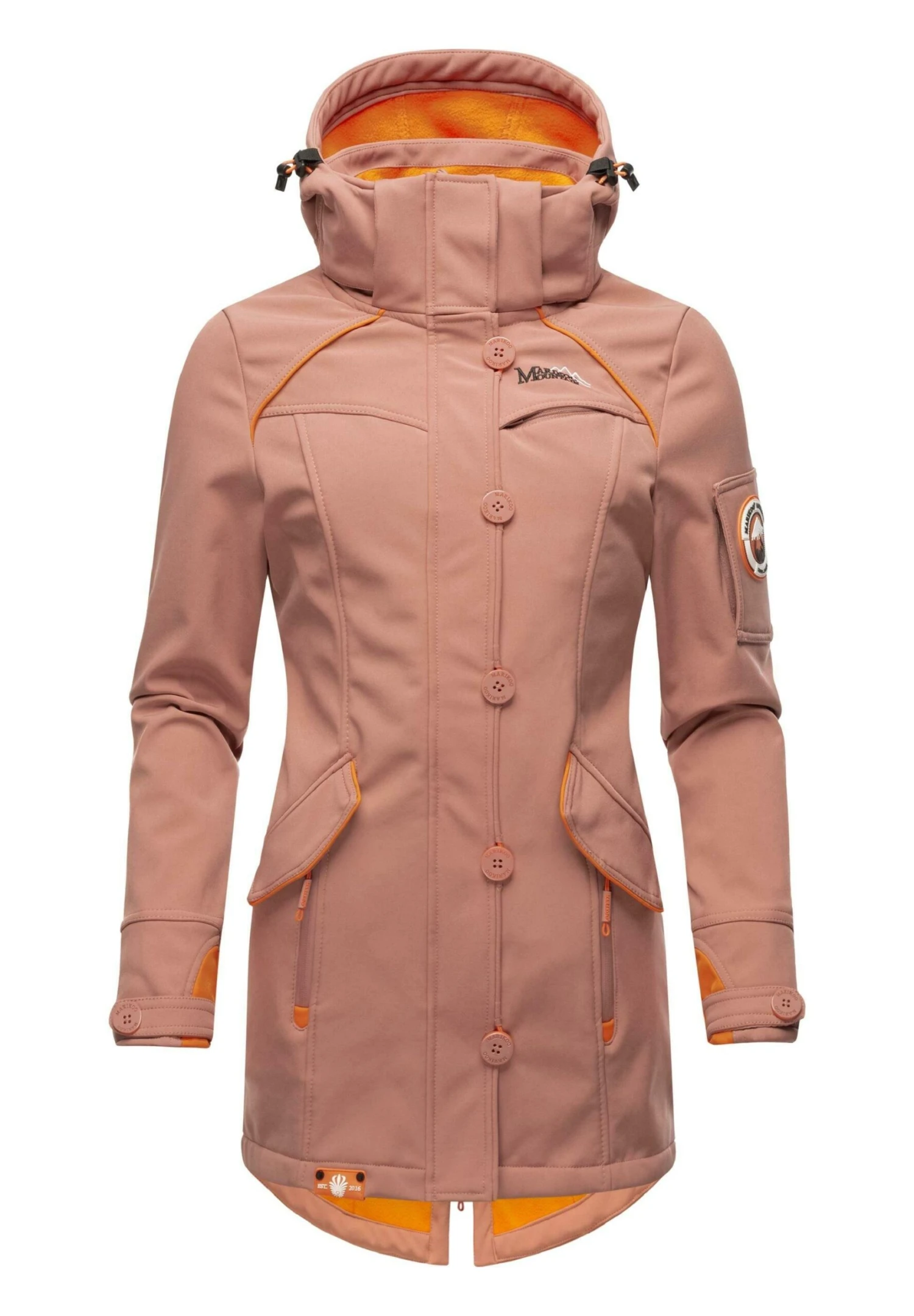 Marikoo Soulinaa - Parka - Terracotta 6 Marikoo Soulinaa - Parka - Terracotta - Afbeelding 6
