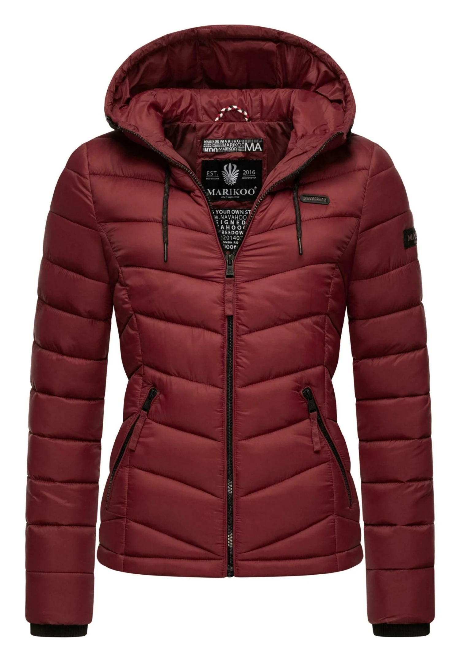 Marikoo Kuala - Jas - Bordeaux 5 Marikoo Kuala - Jas - Bordeaux - Afbeelding 5