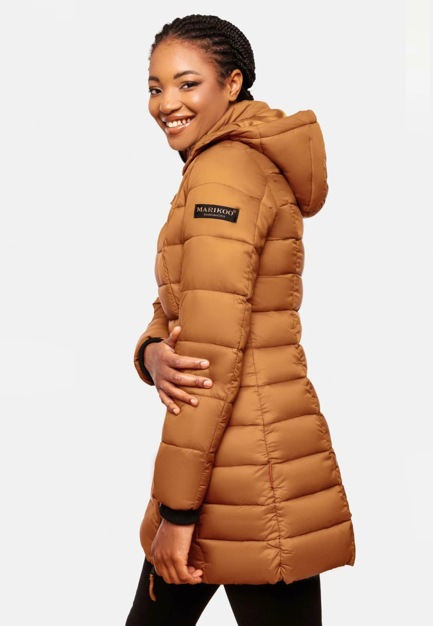 Marikoo Abendsternchen - Winterjas - Rusty Cinnamon 4 Marikoo Abendsternchen - Winterjas - Rusty Cinnamon - Afbeelding 4