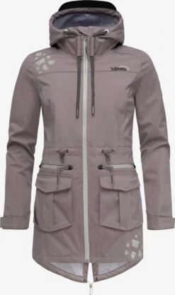 Marikoo Outdoor Jassen Functionele Jas Ulissaa Dames Taupe -Marikoo 28008573ca8480d16e0907ec184e92f3