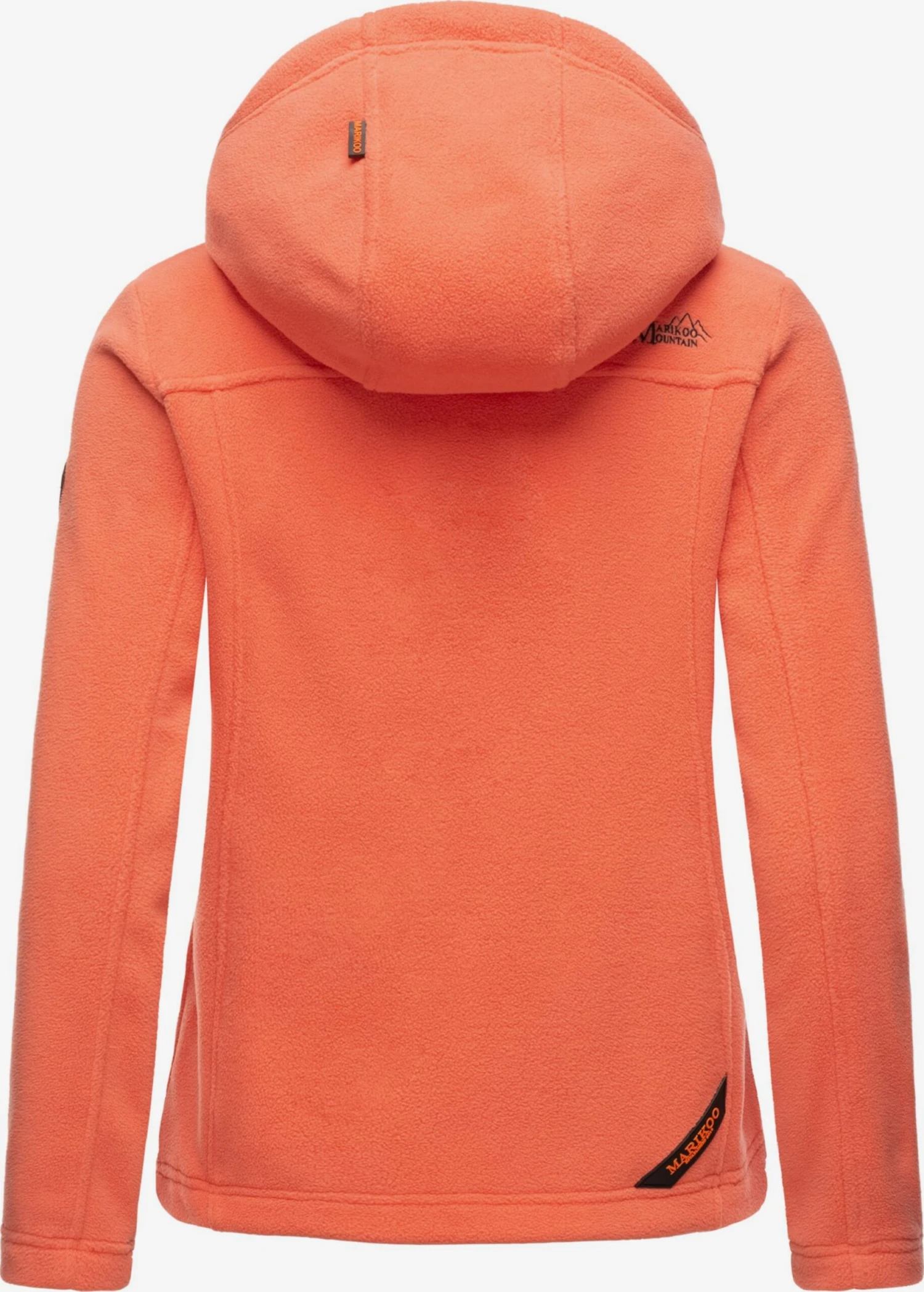 Marikoo Outdoor Jassen Fleece Jas Mount Iwaki Dames Oranje 3 Marikoo Outdoor Jassen Fleece Jas Mount Iwaki Dames Oranje - Afbeelding 3