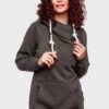 Marikoo Izuyaa - Hoodie - Dark Grey Melange