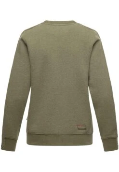 Marikoo Umikoo - Sweater - Dusty Olive Melange -Marikoo 32b70d6b85564cc296f200bc4ccd0c2f