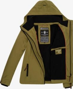 Marikoo Outdoor Jassen Functionele Jas Erdbeere Dames Olijfgroen -Marikoo 365675264b648bfbdca7aadee54ae28c