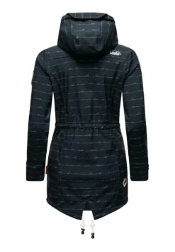 Marikoo Zimtzicke - Parka - Navy Lines -Marikoo 3b2c6555c88a4ad4875258ae73c4d86a