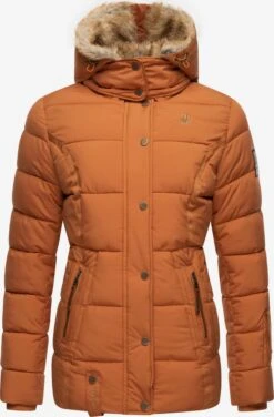 Marikoo Winterjassen Winterjas Nekoo Dames Cognac / Lichtbruin -Marikoo 3fed31060235dfb2cff128203bb13eed