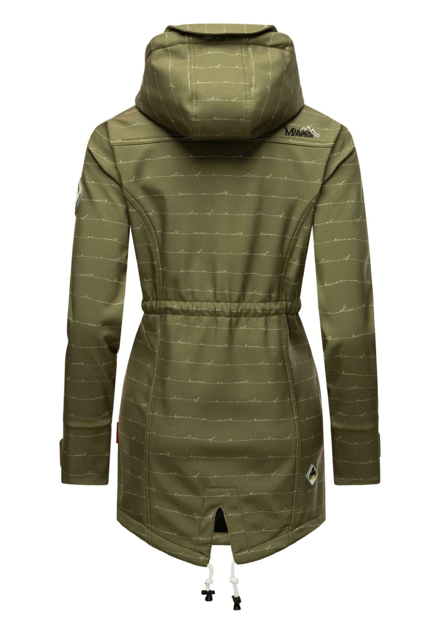 Marikoo Zimtzicke - Parka - Olive Lines 2 Marikoo Zimtzicke - Parka - Olive Lines - Afbeelding 2