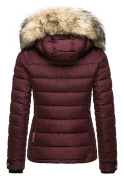 Marikoo Lerikaa - Winterjas - Dark Red Melange -Marikoo 41c52c3faf2f42e0b2c6083adad6e9ac