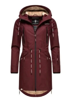 Marikoo Racquelle - Parka - Dark Red Melange 11 Marikoo Racquelle - Parka - Dark Red Melange -Marikoo 437af6ee4b1843c2b3b020f3def7bd48