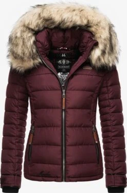 Marikoo Winterjassen Winterjas Lerikaa Dames Bordeaux