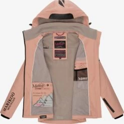 Marikoo Winterjassen Winterjas Dames Roze -Marikoo 47832c8e56b52b7579e8d9ce7a181de6