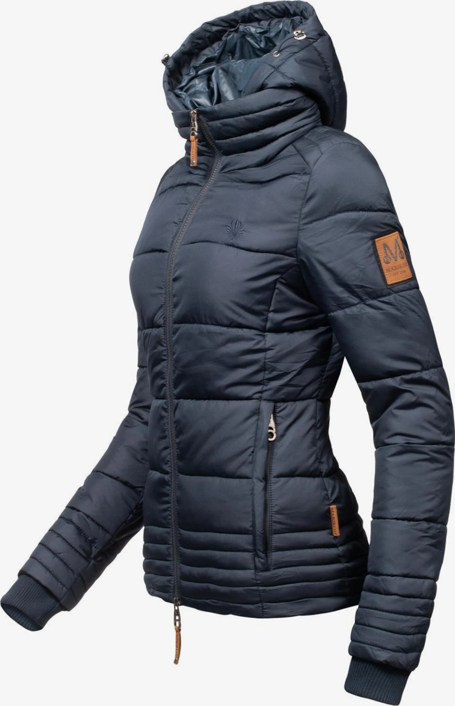 Marikoo Winterjassen Winterjas Sole Dames Navy 3 Marikoo Winterjassen Winterjas Sole Dames Navy - Afbeelding 3