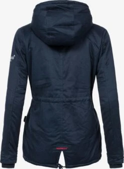 Marikoo Winterjassen Winterjas Manolya Dames Navy -Marikoo 4baa5a3568a44036dfcbd9cfc873312d