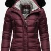 Marikoo Winterjassen Winterjas Loveleen Dames Bordeaux