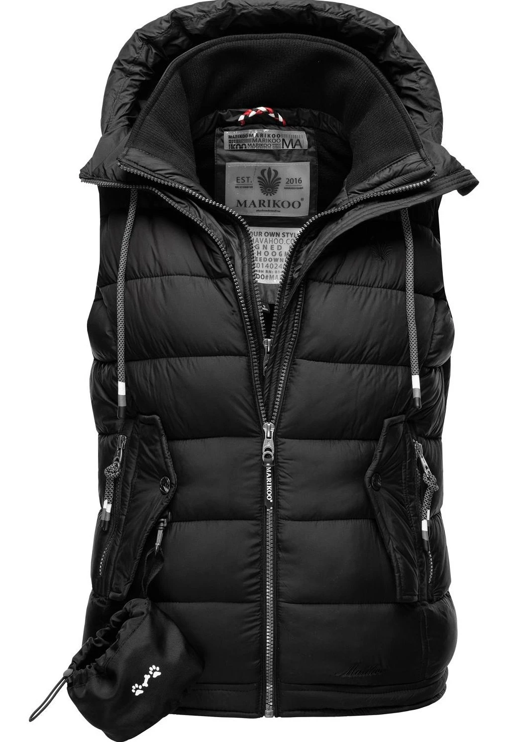 Marikoo Taisaa - Bodywarmer - Black 1 Marikoo Taisaa - Bodywarmer - Black