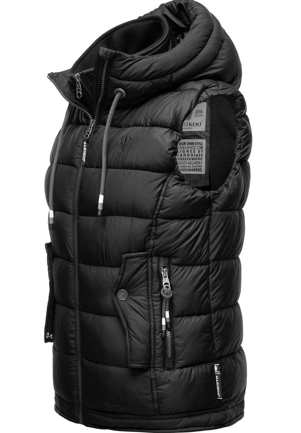 Marikoo Taisaa - Bodywarmer - Black 5 Marikoo Taisaa - Bodywarmer - Black - Afbeelding 5