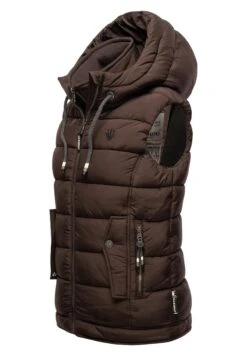 Marikoo Taisaa - Bodywarmer - Dark Choco -Marikoo 54b42dbe81f245ebb68604b9383513c4