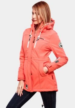 Marikoo Zimtzicke - Parka - Coral -Marikoo 5642896e989448dfafbd67f08f0af628