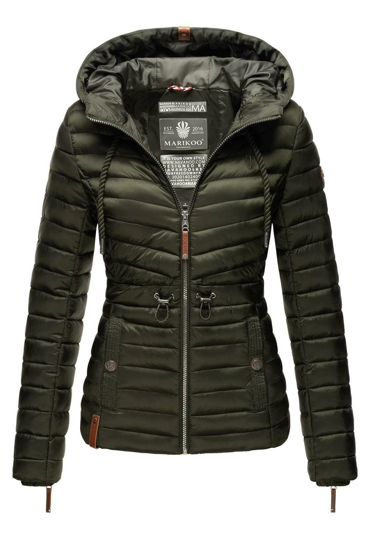 Marikoo Aniyaa - Jas - Olive 6 Marikoo Aniyaa - Jas - Olive - Afbeelding 6