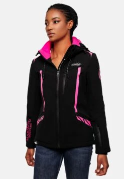 Marikoo Winterjassen Winterjas Dames Zwart -Marikoo 5a96cdbbaae016909f20d84e8bc08631