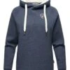 Marikoo Hoodie - Mottled Dark Blue