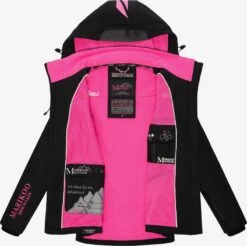 Marikoo Winterjassen Winterjas Dames Zwart -Marikoo 6333dbc90bc671f5e96afad150a672df