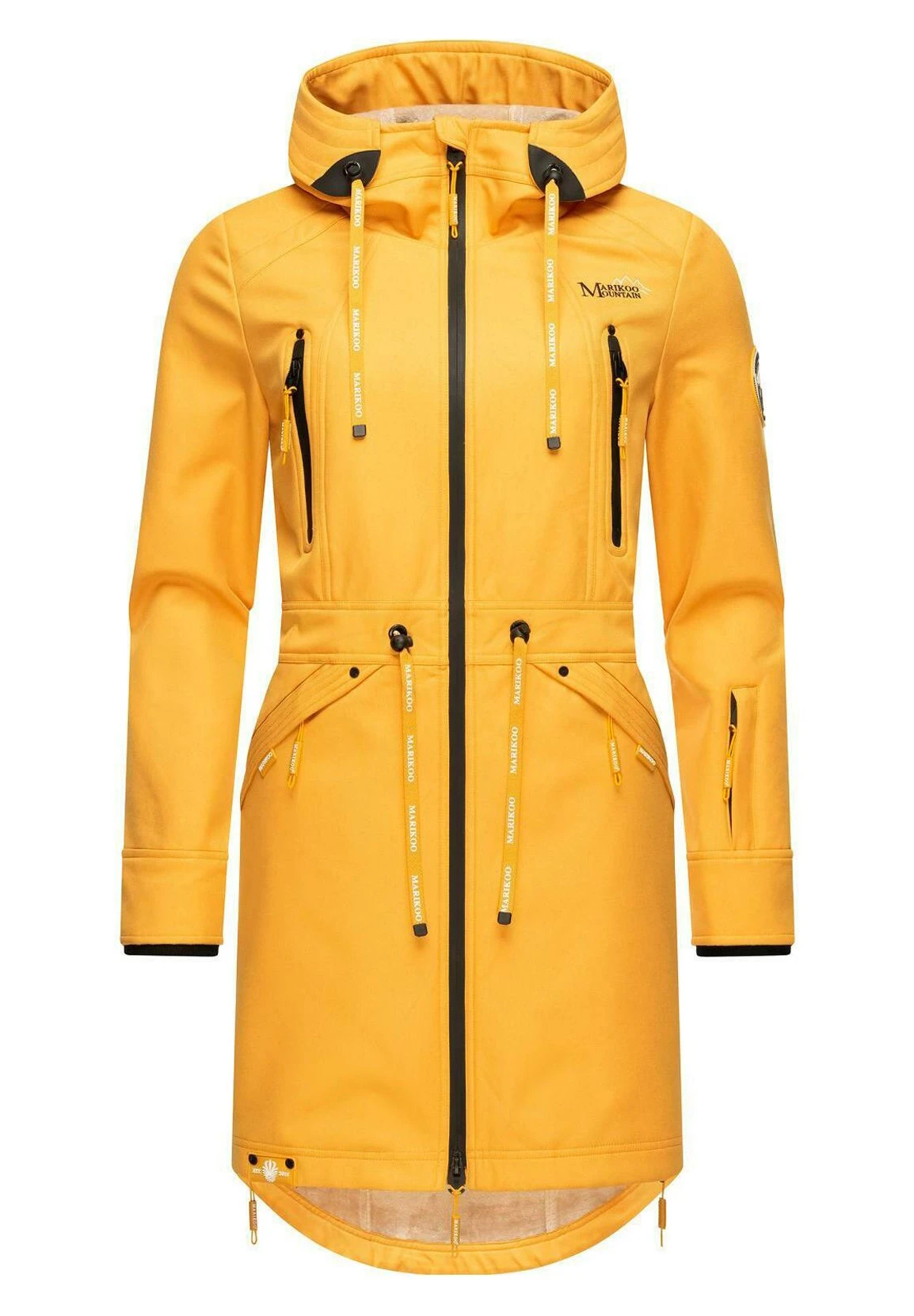 Marikoo Racquelle - Parka - Amber Yellow 8 Marikoo Racquelle - Parka - Amber Yellow - Afbeelding 8