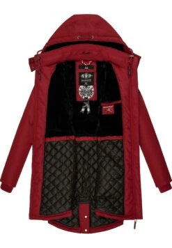 Marikoo Kamii - Winterjas - Blood Red -Marikoo 79a9435a11a84381b25537d8687cd4ae