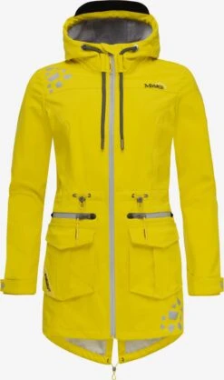 Marikoo Outdoor Jassen Functionele Jas Ulissaa Dames Citroen -Marikoo 7bc7dff0976e4dad0fc936f703634494