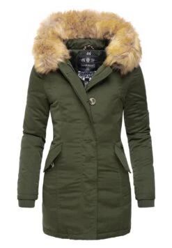 Marikoo Karmaa - Winterjas - Olive -Marikoo 80a3105cd64b42b3b5d1eab735b800c1