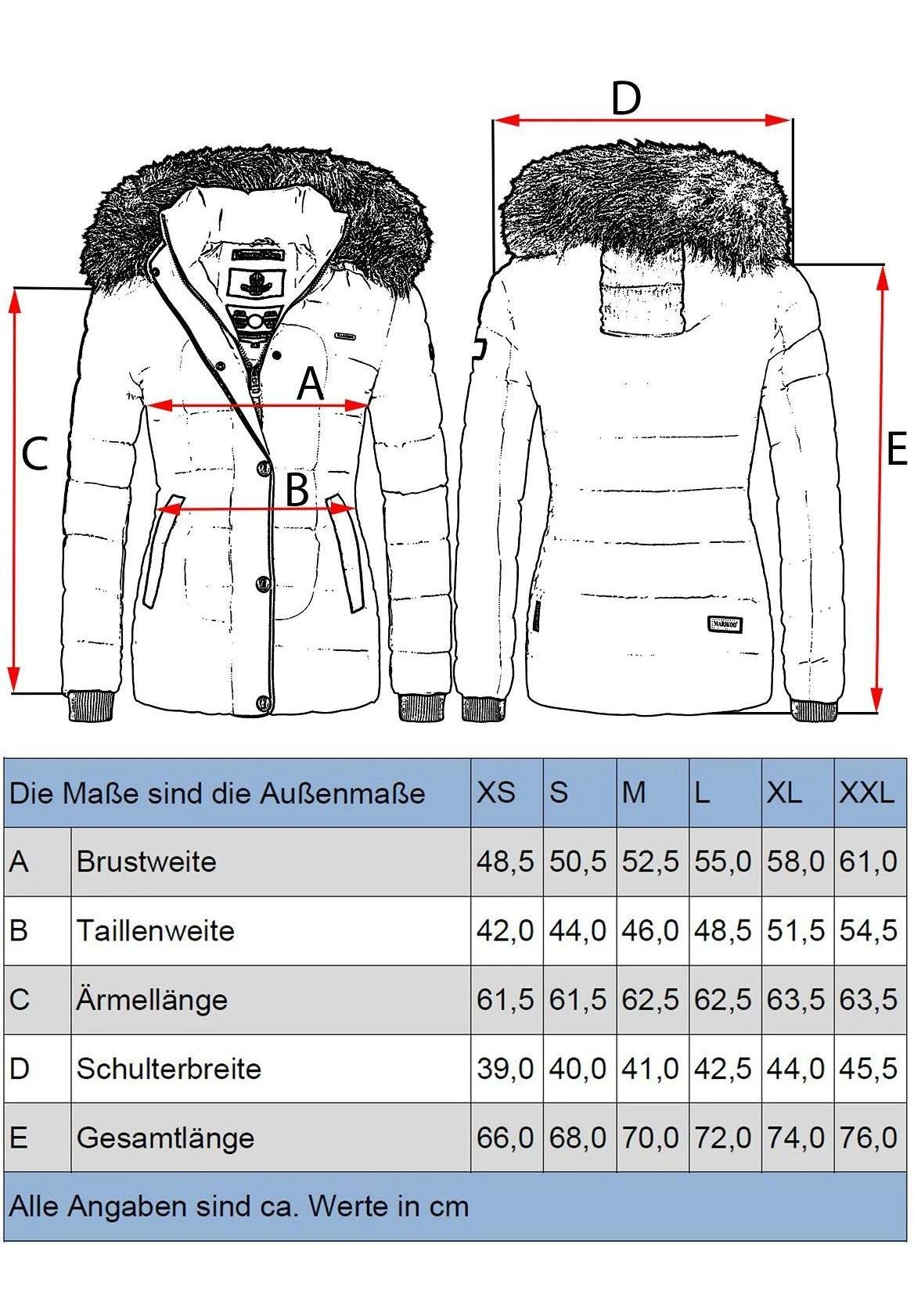 Marikoo Unique - Winterjas - White 7 Marikoo Unique - Winterjas - White - Afbeelding 7