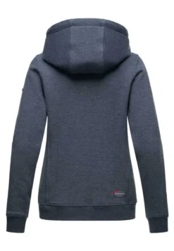 Marikoo Setsunaa - Sweater Met Rits - Dustybluemelange -Marikoo 812c58f7aac940bca712708c495f5322