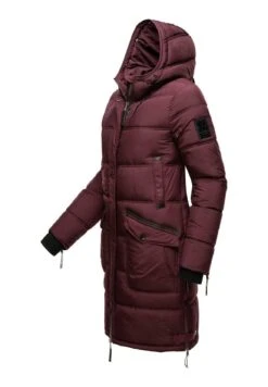 Marikoo Chaskaa - Winterjas - Dark Red Melange -Marikoo 81c40d9c594545658a30245a9c5df0da