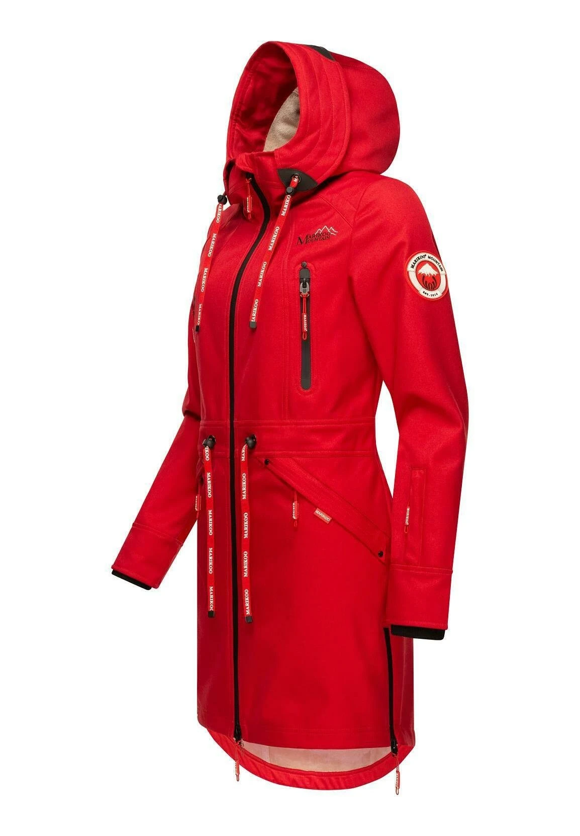 Marikoo Racquelle - Parka - Light Red 7 Marikoo Racquelle - Parka - Light Red - Afbeelding 7