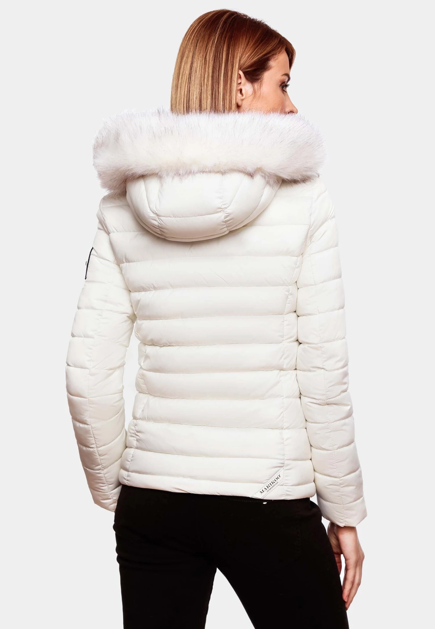 Marikoo Winterjas - Offwhite 2 Marikoo Winterjas - Offwhite - Afbeelding 2
