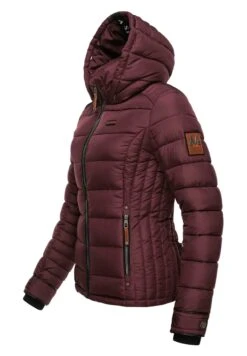 Marikoo Lerikaa - Winterjas - Dark Red Melange -Marikoo 8dc3d50bc92f4090972b100d2bfc1b7a