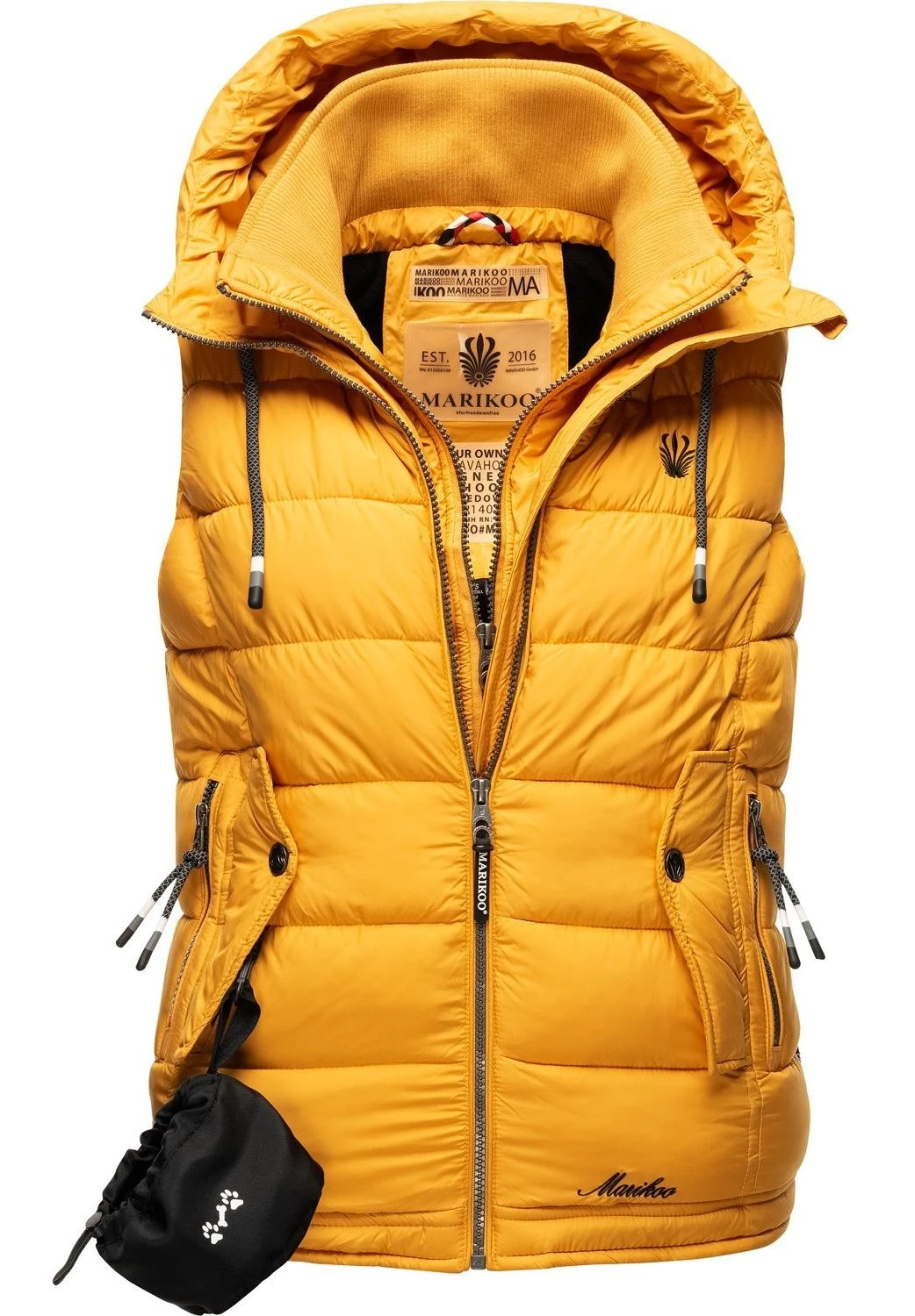 Marikoo Taisaa - Bodywarmer - Yellow 6 Marikoo Taisaa - Bodywarmer - Yellow - Afbeelding 6