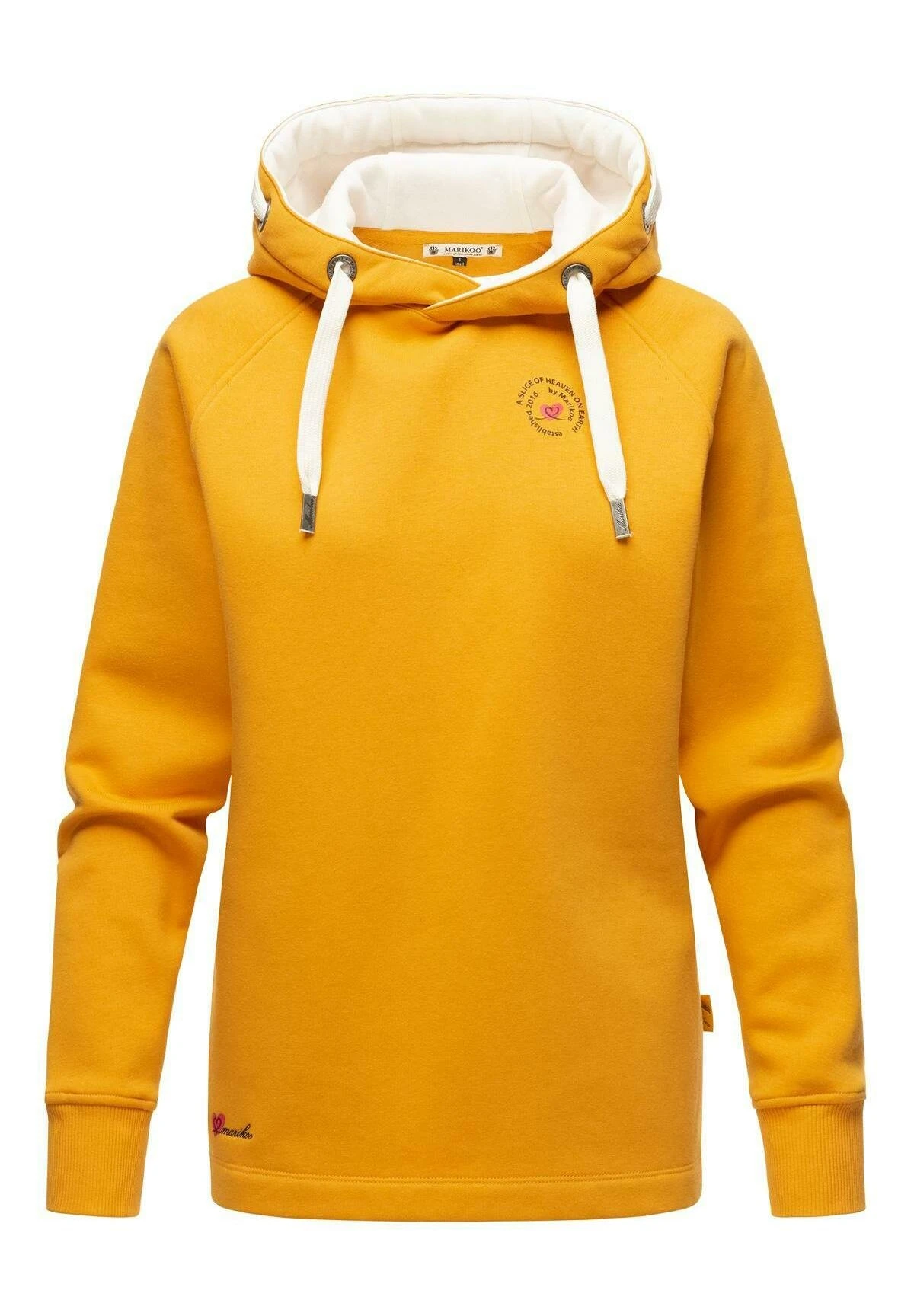 Marikoo Hoodie - Mid Yellow 4 Marikoo Hoodie - Mid Yellow - Afbeelding 4