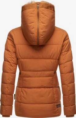 Marikoo Winterjassen Winterjas Nekoo Dames Cognac / Lichtbruin -Marikoo 9696241e3dc10a8603ced2994f699d69