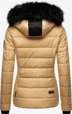 Marikoo Winterjassen Winterjas Unique Dames Beige -Marikoo 975f3f04a770f62ab0afaf5ad2cecafa
