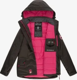 Marikoo Outdoor Jassen Functionele Jas Rabeaa Dames Antraciet -Marikoo 983e5d19787de18ac2c05ce498610cb3